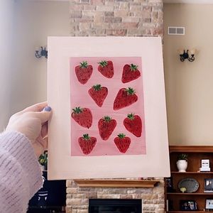 Strawberry Painting